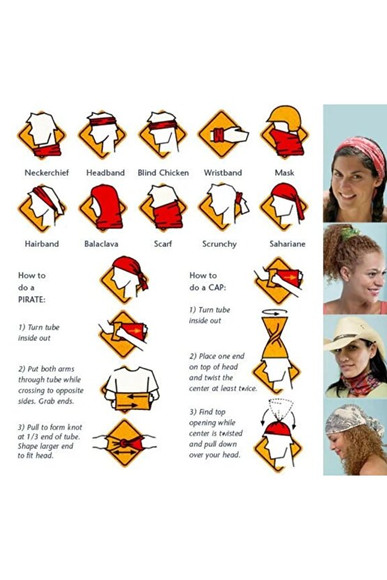 Unisex Bandana Buff