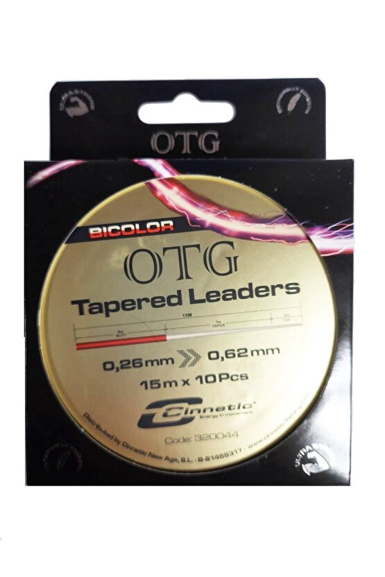 Otg Bıcolor Taper Leader Misina 15*10 0,26-0,62