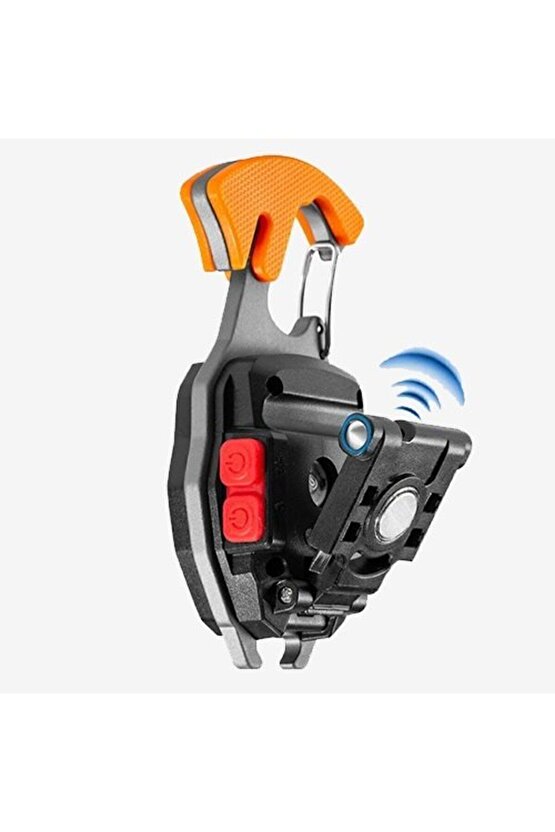 Turuncu Keychaın W5147 Çok Amaçlı Fener Şarjlı Şarj edilebilir Pilsiz Kullanım
