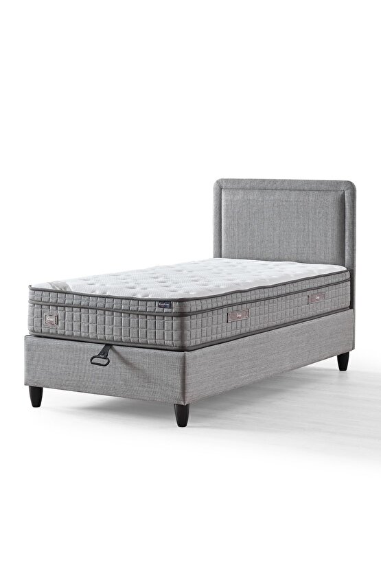 Melisa 3lü Set (BAZA + BAŞLIK + TORBA YAYLI YATAK)