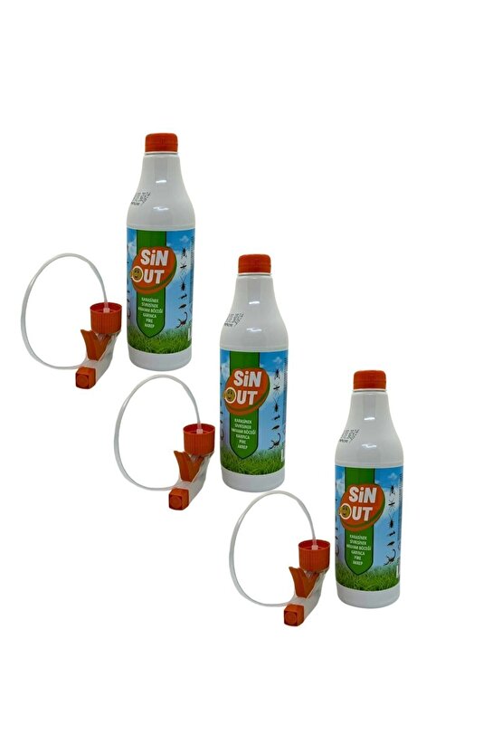 Sin Out Haşere Spreyi 500 ML 3 Adet