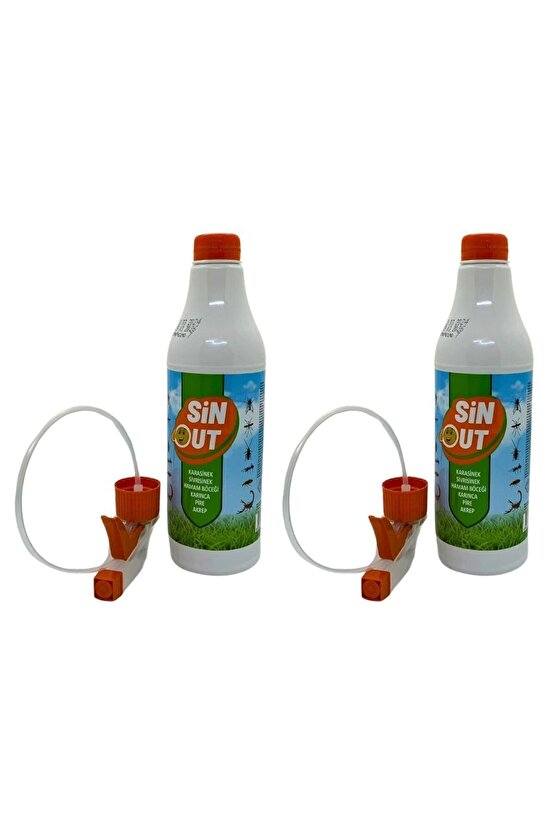 Sin Out Haşere Spreyi 500 ML 2 Adet