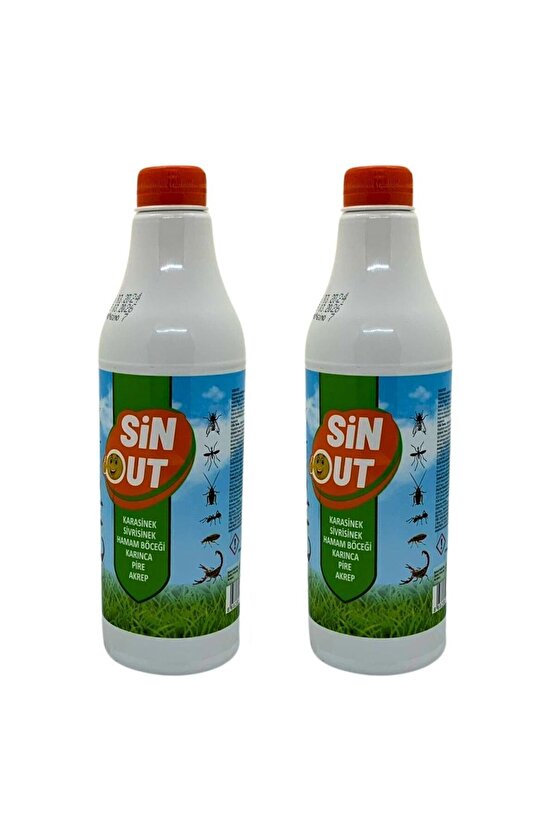 Sin Out Haşere Spreyi 500 ML 2 Adet