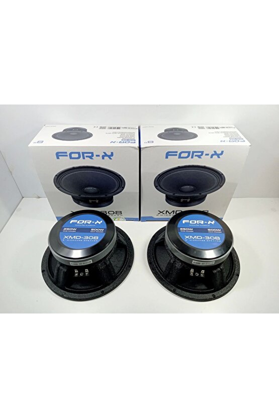 20cm Midrange – 500w 250rms Midrange Hoparlör – Xmd-308 Prof Midrange