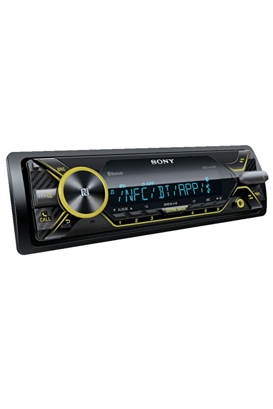 Dsx-a416bt 3amfi Çıkışlı Profesyonel Oto Teyp Rgb Işıklı Bluetooth-usb Tesisat Teyibi 4x55wat