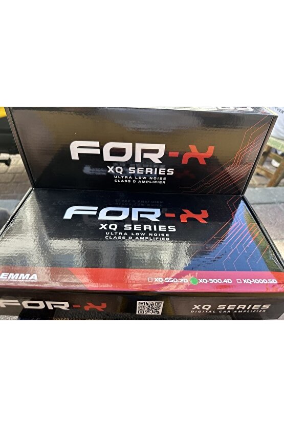 Forx Xq-300.4d Full Range Anfi Amplifikatör 4x300rms