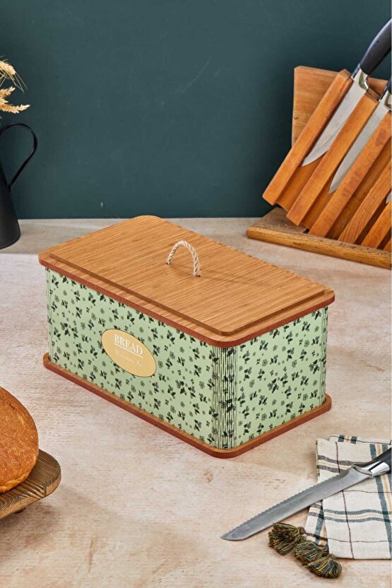 Özel Tasarım Doğal Ahşap Ekmeklik Sepeti Lüks Ekmeklik Kutusu Çok Amaçlı Kutu Mutfak Kitchen Bread