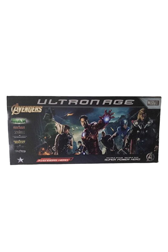 Avengers Karekterleri 6 Lı Spiderman, Batman, Kaptan Amerika, Hulk, Venom, Ironman Figür Oyuncak