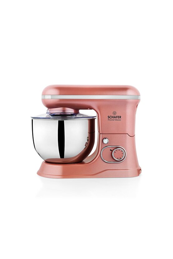 Prochef Master Stand Mikser-kırmızı altın