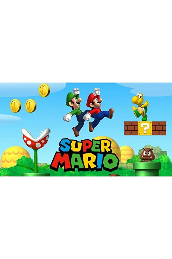 Süper Mario ve Luigi Peluş Oyuncak 2 li Set 25 cm