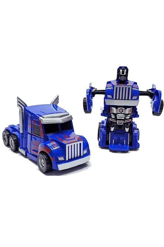Optimus Prime Transformers Robot Araba