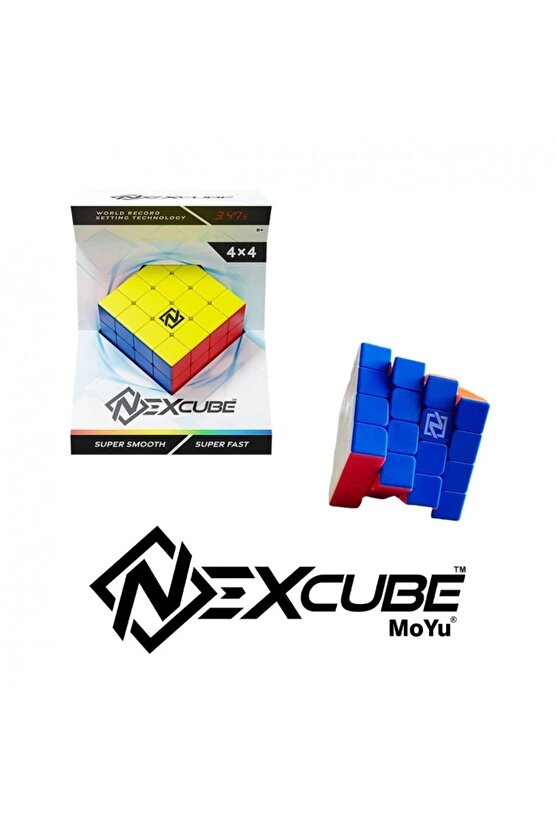 Orijinal NexCube 4x4 Classic Küp - Nexcube Speed Cube - NexCube Classic 4x4 Zeka Küpü - Zeka Küpü -