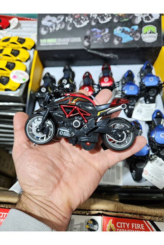 Metal Motor Sesli Işıklı