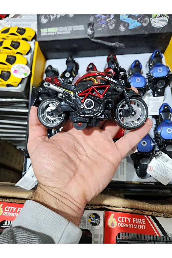 Metal Motor Sesli Işıklı