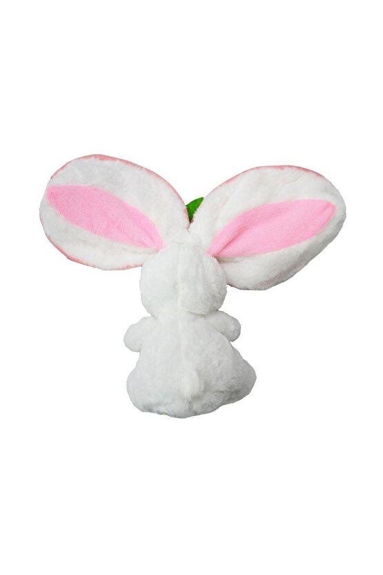 35 Cm Peluş Özel Hediye Çilek Tavşan Özel Tasarım- Fermuarlı Yapısıyla Hem Çilek Hem De Tavşan PEMBE