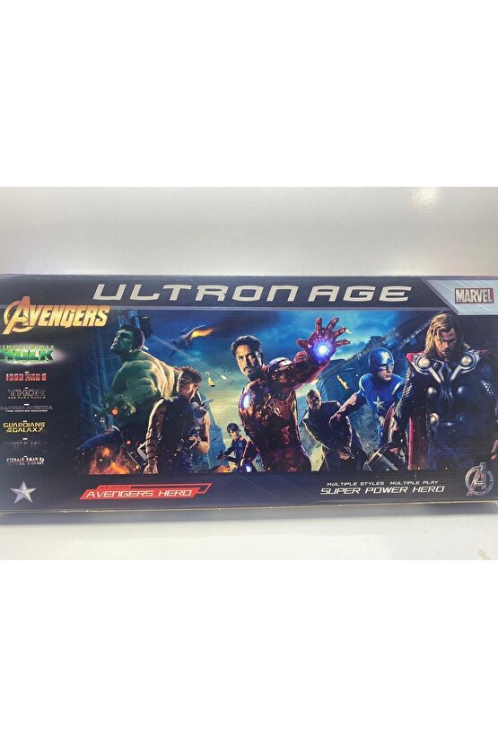 Avengers Spider Man Örümcek Adam Hulk Batman Iron Man Venom Captan Amerika 6’lı Yeni Figür Set