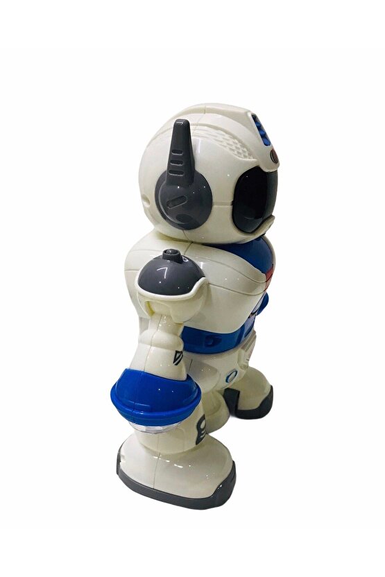 Dans Eden 360 Derece Dönebilen Sesli Işıklı Robot Oyuncak
