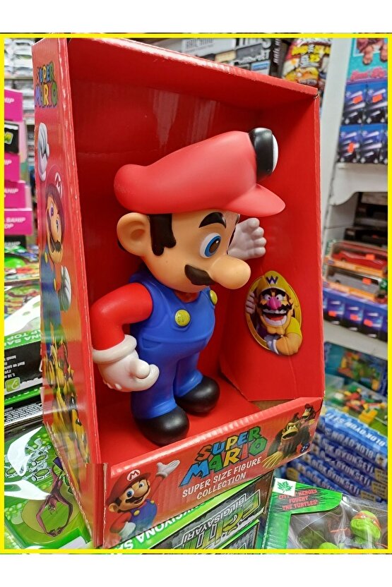 Süper Mario Oyuncak Kolları Başı Hareket eder Super Marıo Kırılmaz Deforme Olmaz Ücretsiz Kargo
