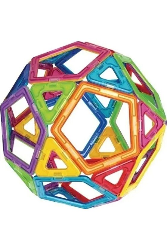 Orijinal Magical Magnet 100 Parça Manyetik Lego - Magnetic Magical Magnet - Mıknatıslı Lego - Mıknat