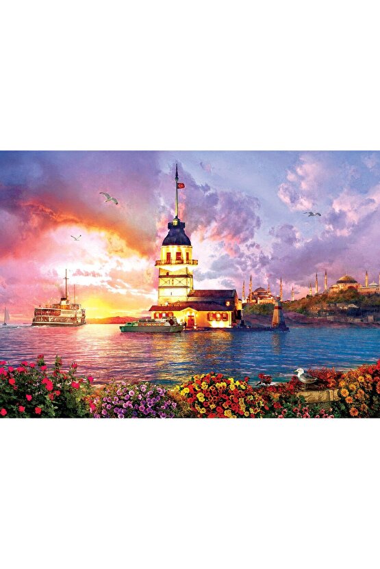 Kız Kulesi 1000 Parça Puzzle