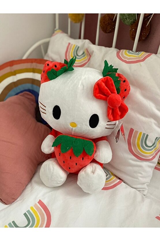 HELLO KİTTY PELÜŞ 50 CM İTHAL KUMAŞ