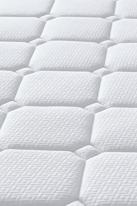 Mimoza Çift Kişilik Full Ortopedik Antibakteriyel Yataklı Baza Ve Başlık Takımı 3 Lü Set