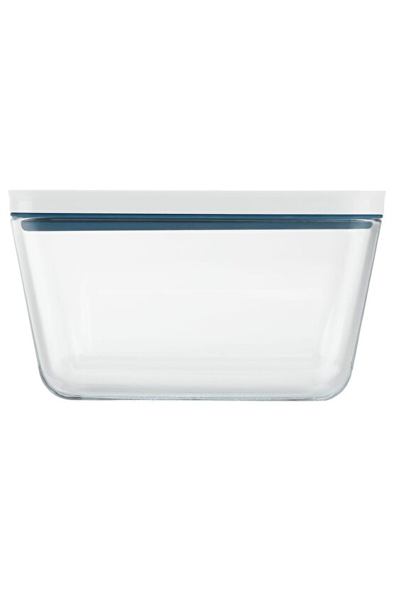 Fresh & Save Vakumlu Saklama Kabı - (L) - Borosilikat - Cam - Akdeniz Mavisi