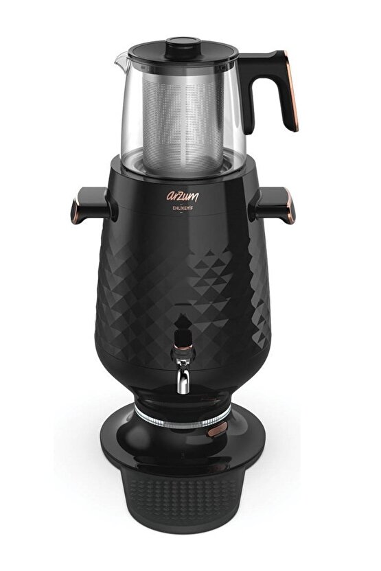 Ehlikeyf Semaver Çaycı AR3083 3.5 l Elektrikli Siyah