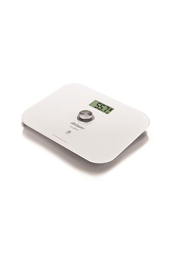 Ar5034 Colorfit Çevre Dostu Beyaz Cam Dijital Baskül