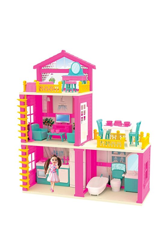 Lolanın Düşler Evi - Ev Oyuncak - Lolanın Düşler Ev Seti - Barbie Ev Seti