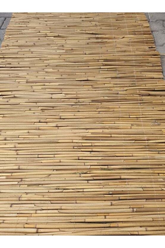 Kamış Çit Hasır Çit 1x4,5 Metre Eni 1 Metre Uzunluk 4,5 Metre