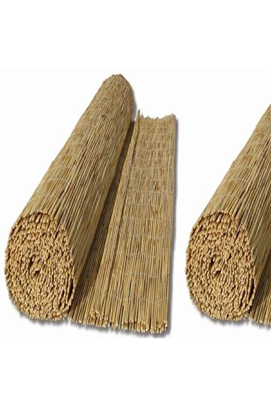 Hasır Çit , Kamış Çit Bambu 1m X 5m