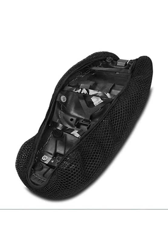 Ybr 125 Cbf 150 Spacy 110 Cb125 Cg 125 Cup 100 Drift 125-150 Siyah Koltuk-sele Uyumlu Kılıfı File 3d