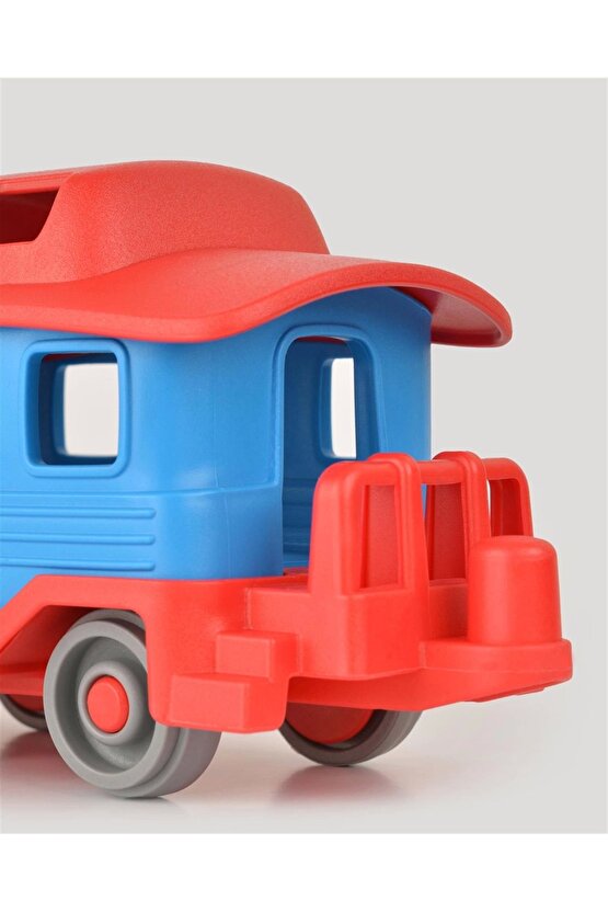 Lüx Çuf Çuf Tren Seti - Plastik Tren - Kırılmaz Oyuncak - Kırılmaz Tren - Tren Oyuncakları - Tren Se