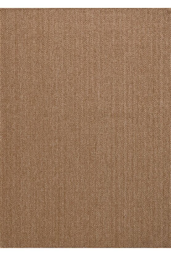 Srz-0503 Jüt Tabanlı Hasır Dokuma Örme Bohem Antialerjik Halı Kilim Balık Sırtı