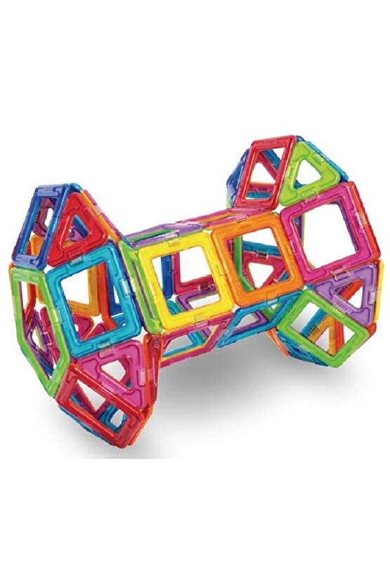 Original Magical Magnet 62 Parça - Orjinal Büyülü Mıknatıs - Mıknatıs Lego - Manyetik Lego Seti