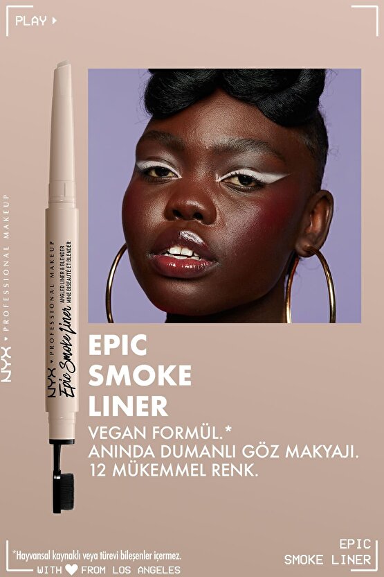 Epic Smoke Liner Göz Kalemi White Smoke
