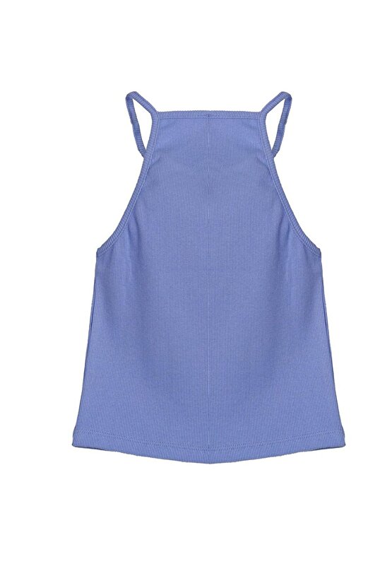 United Colors of Benetton Kız Çocuk Mavi Atlet BNT-G21220