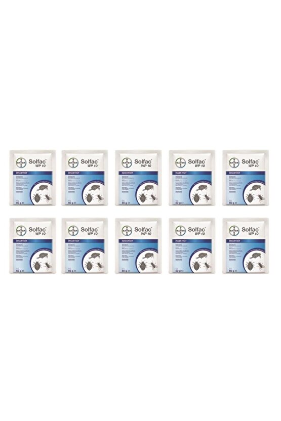 Solfac Wp-10 50 Gr ( 10 Lu Paket)