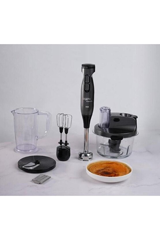 LE-GRMBLSET101MGR GOURMET PRO BLENDER SETI METALIK GRI