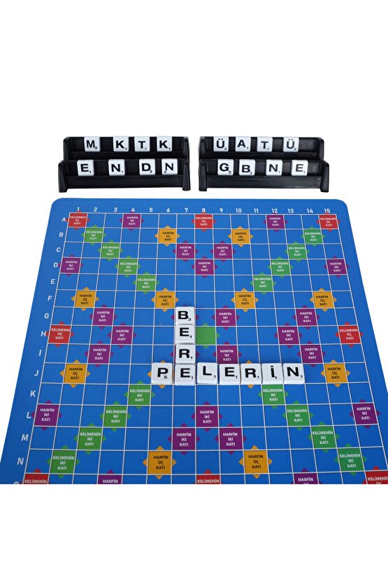 Kelime Üretme Oyunu Yerli Üretim Türkçe Scrabble Kelime Avı