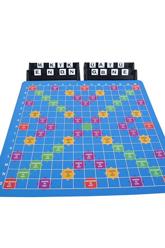 Kelime Üretme Oyunu Yerli Üretim Türkçe Scrabble Kelime Avı