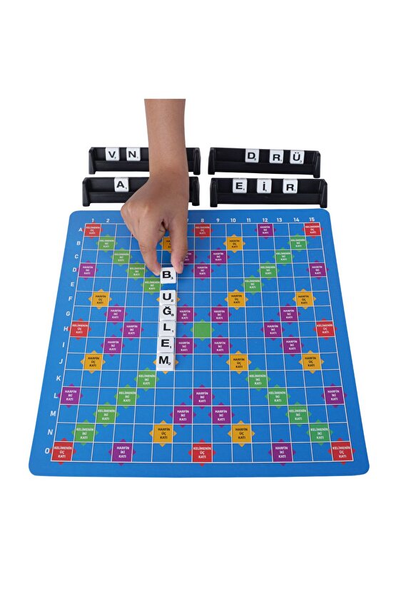 Kelime Üretme Oyunu Yerli Üretim Türkçe Scrabble Kelime Avı