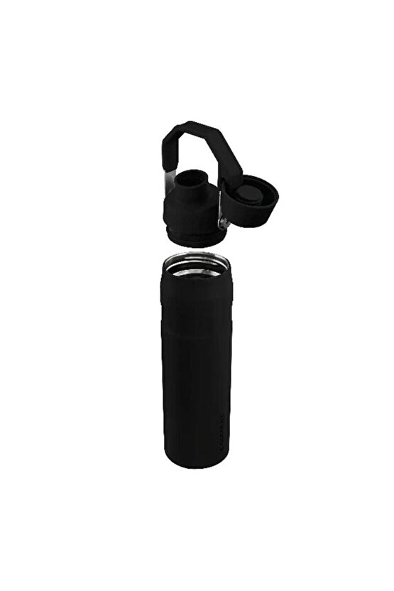 The Aerolight™ Iceflow™ Water Bottle Fast Flow 0.6l  20oz Black Termos