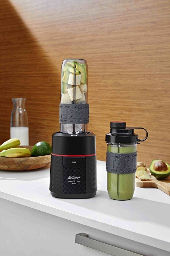 AR1147 ShakeN Take Neo Kişisel Blender - Siyah