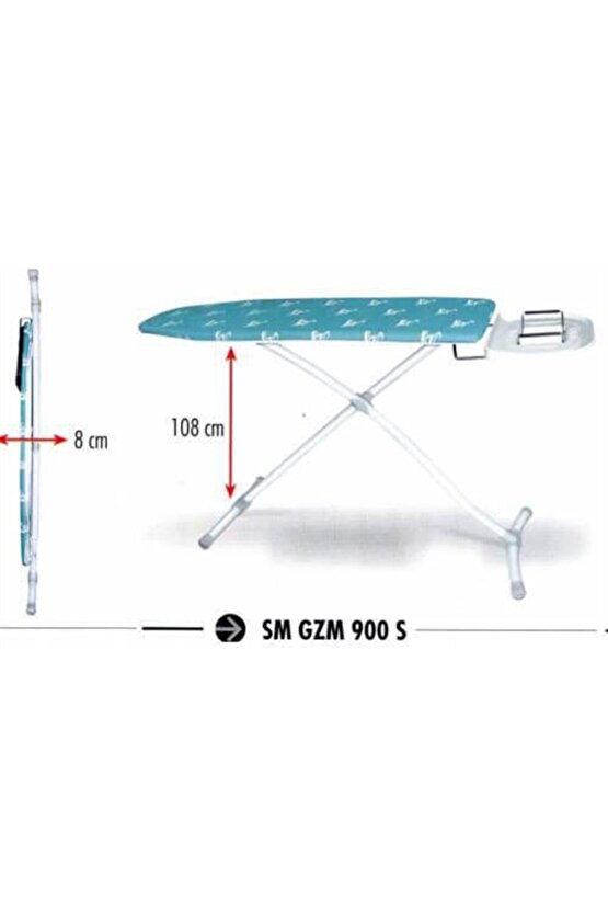 Squad Standart Plus 42x120 Cm Askı Aparatlı Ütü Masası 900 Sp