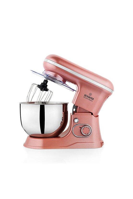 Prochef Master Stand Mikser-kırmızı altın