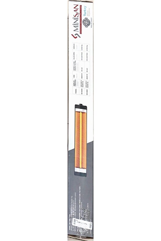 3000 W Duvar Tipi Isıtıcı