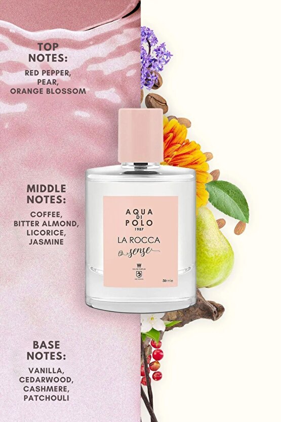 La Rocca Sense Edp 50 ml Kadın Çiçeksi, Oryantal Parfüm Apcn000702