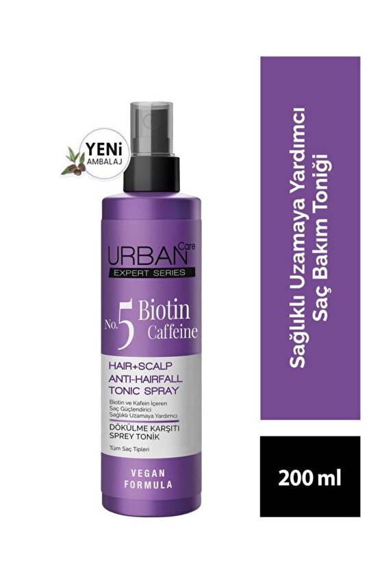 No. 5 EXPERT Series Biotin & Caffeine Dökülme Karşıtı Hızlı Uzamaya Yardımcı Saç Bakım Toniği-200ml